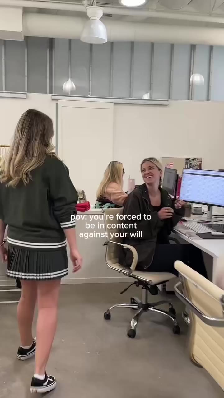We are gaslighting her into thinking it's in her contract.
