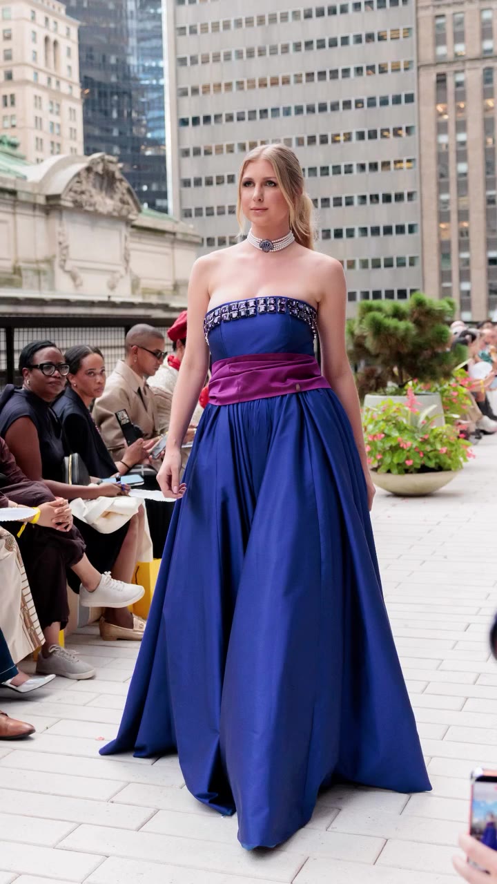 2026 “Unapologetic Grace” Collection @flyingsolonyc Royal Blue Gown is our…