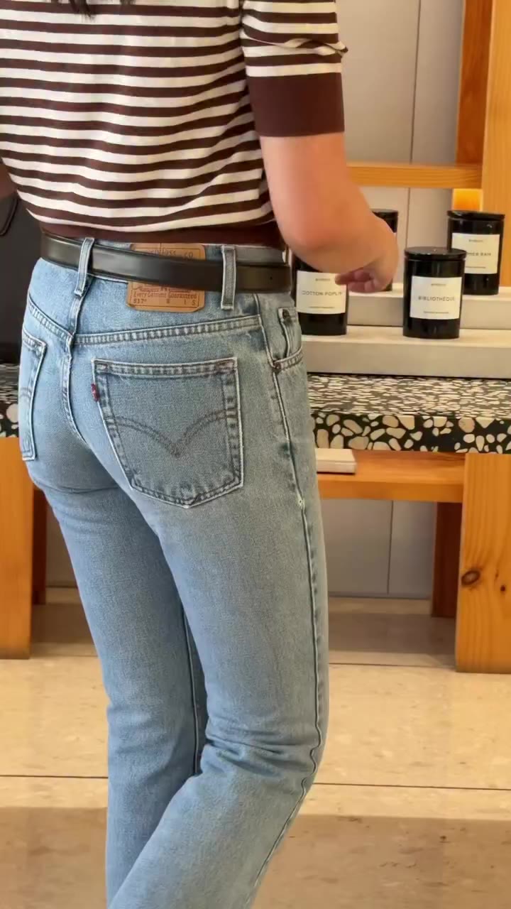 Spotted in the wild: really good denim