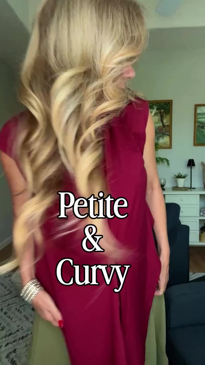 Curvy and petite inspo Define your waist with this wrap tee (like a built in…