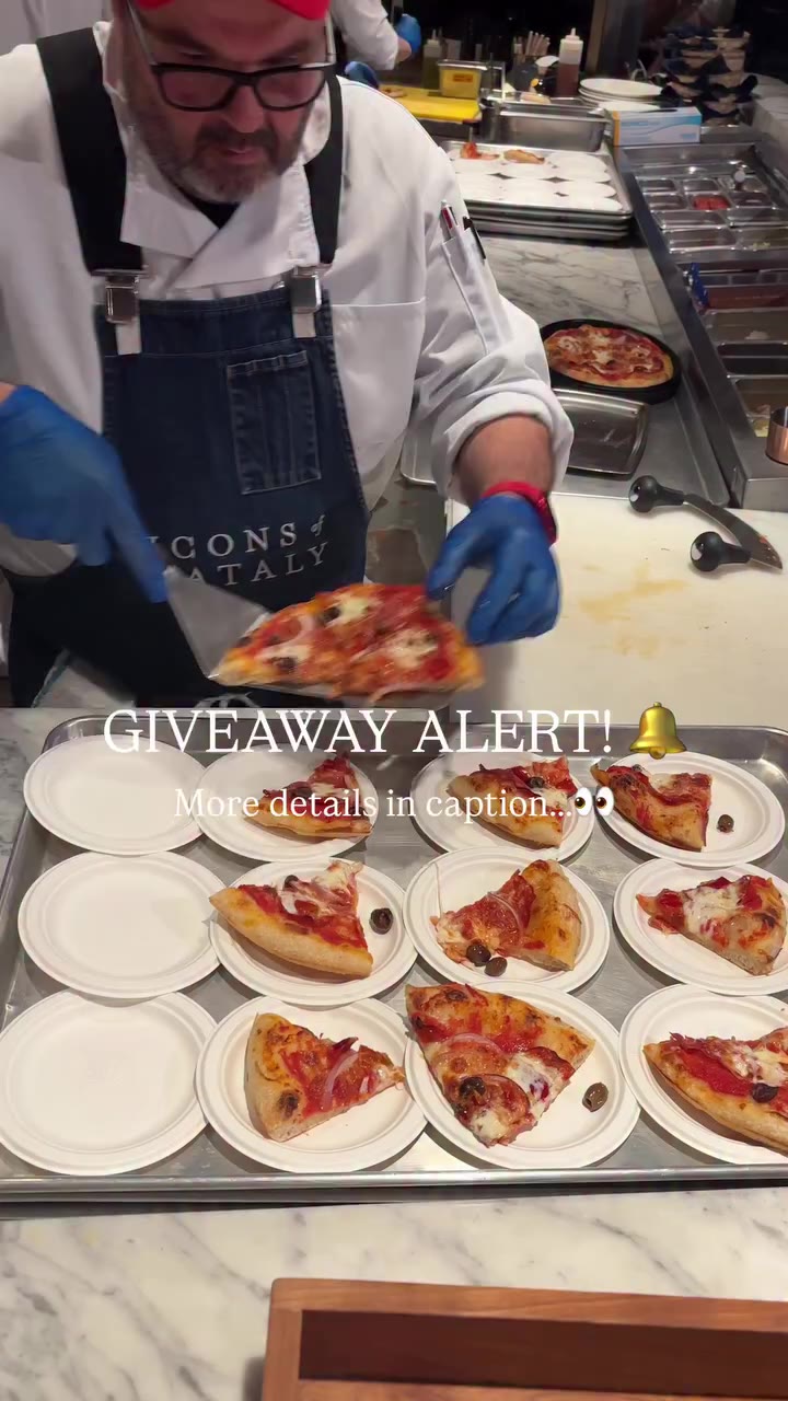 GIVEAWAY CLOSED Enter our GIVEAWAY to win TWO ALL YOU CAN EATALY tickets on…