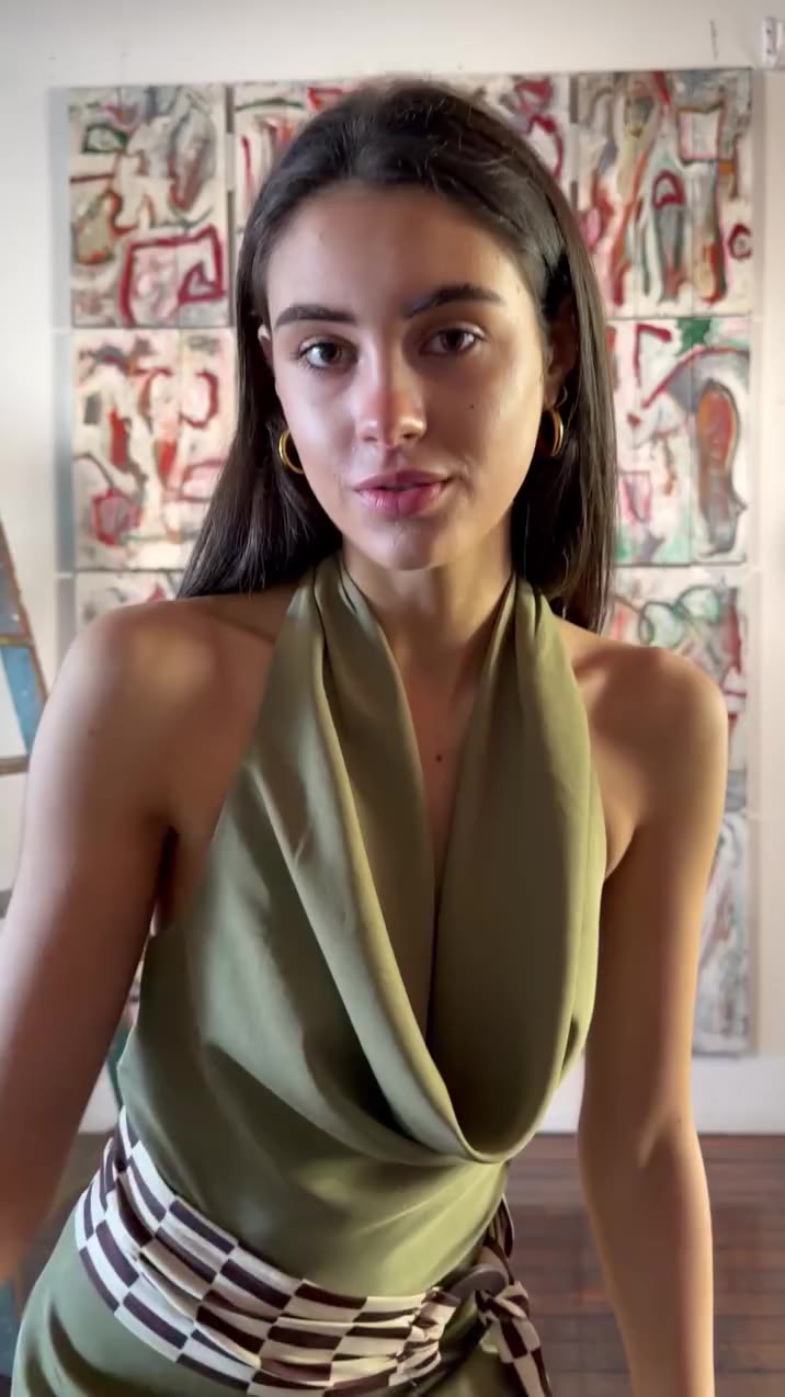 Green with envy. Essence Dress in Khaki. ø