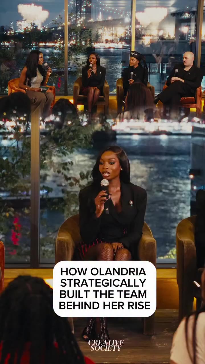 @olandria on how she built her dream team — live at @joincreativesociety…