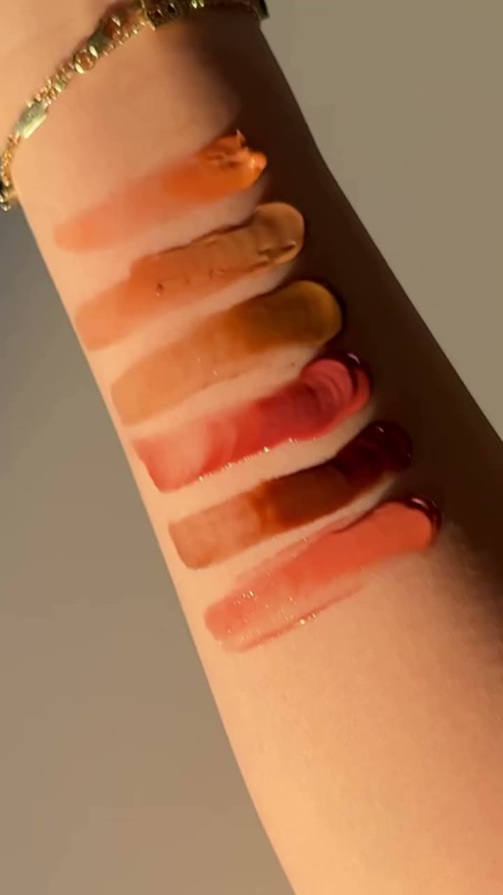 Every Sweet Spot shade, swatched in order: ID Please: warm peachy nude Extra…