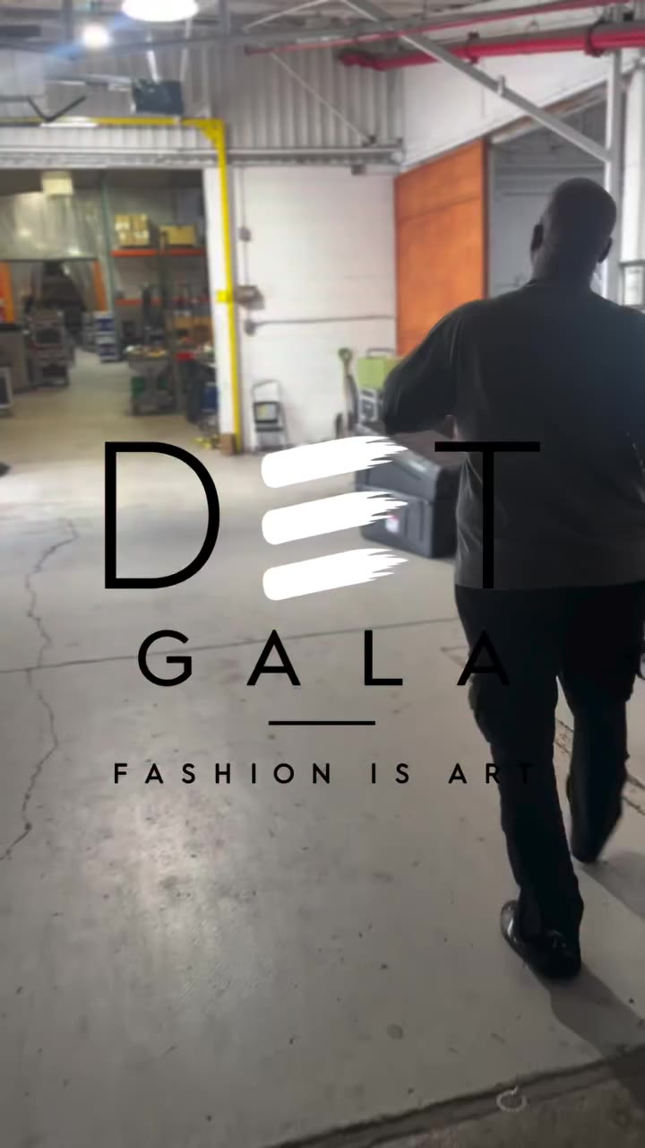 Production shopping for @thedetgala! Walking through the studio, checking out…