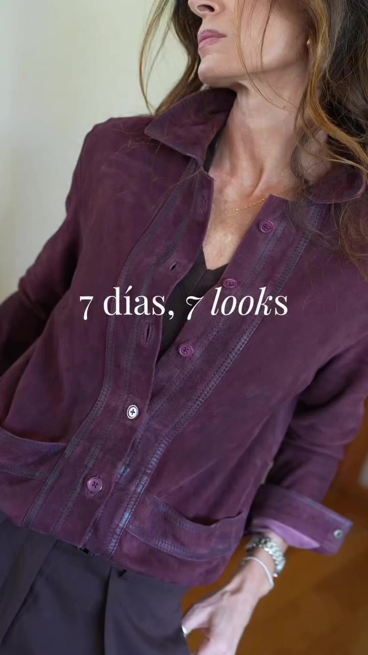Una chaqueta de gamuza puede cambiar completamente un look 🤎 7 formas…