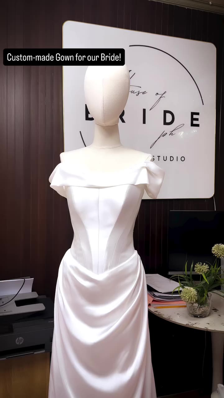 Another custom-made couture piece for Baguio Wedding! Thank you for trusting…