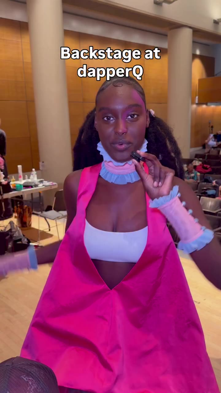 Backstage at dapperQ LEGACY, our 11th annual NYFW show at @brooklynmuseum 🖤…