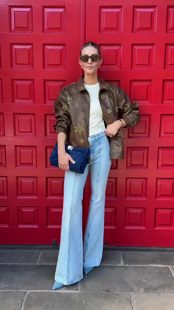 if there’s one thing I’m wearing on repeat this fall, it’s denim👖 these are a…