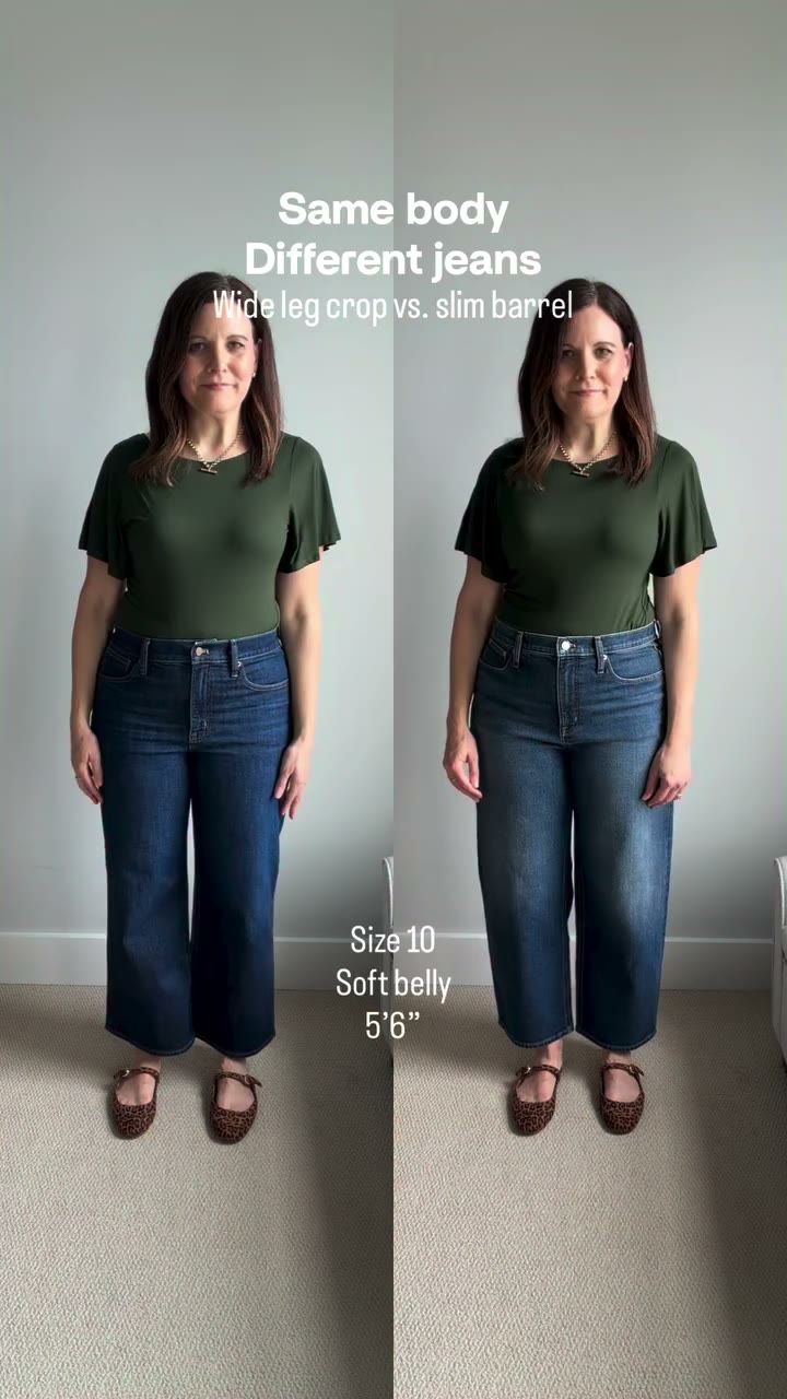 Barrel jeans are officially everywhere this year, and J.Crew Factory has…