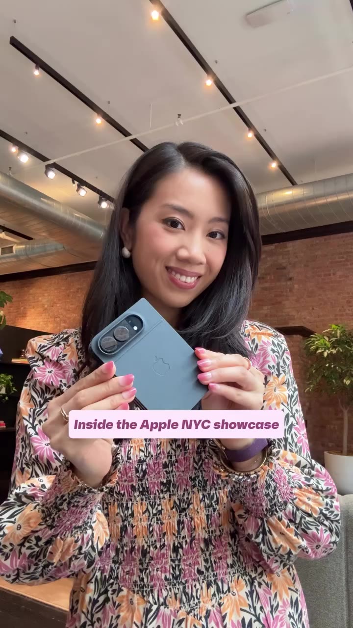Previewing all the newest @apple goodies✨ iPhone Duo, iPhone 18 Pro and iPhone…