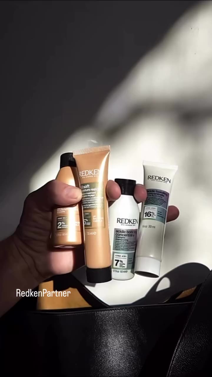 healthy hair for the girl on the go ✈️ bring your @redken minis with you for…