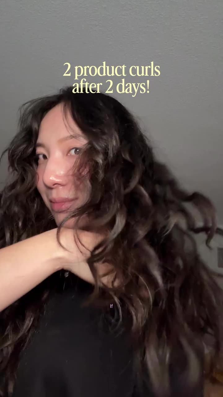 Updated fine, wavy hair routine (digital perm)! Save if you’re struggling to…