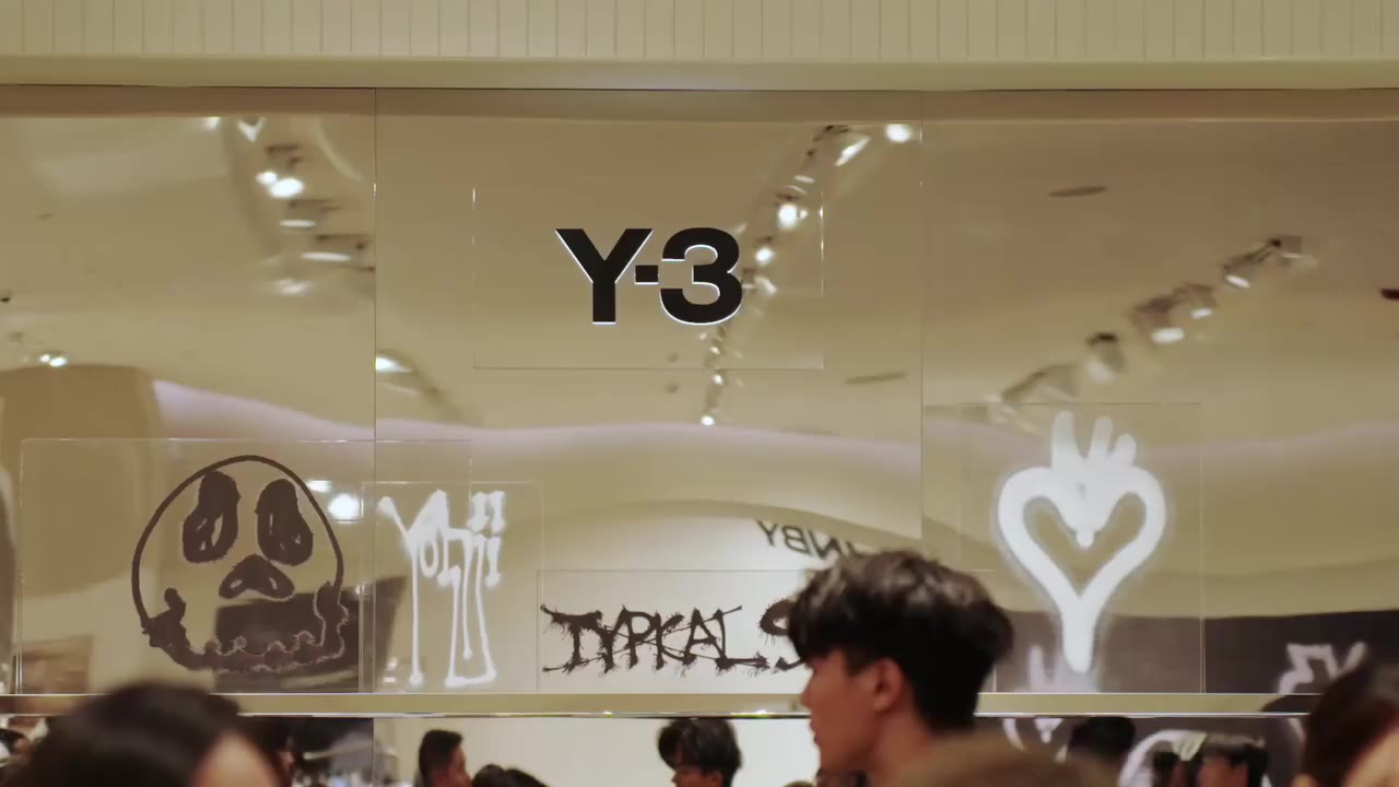 Y-3 FW26, beyond the store. 🖤 From @seibukl, The Exchange TRX to a Y-3 pop-up…