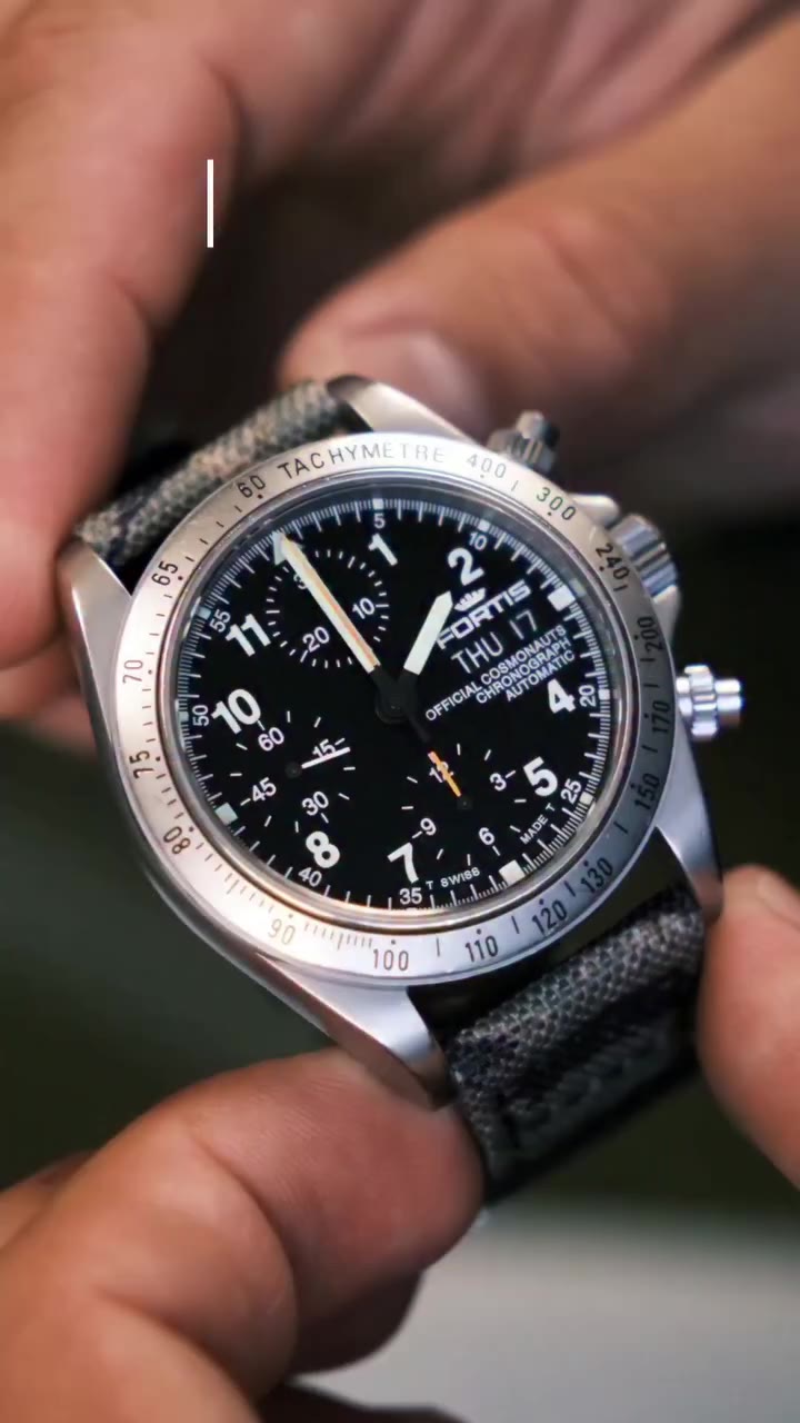 Fortis- Cosmonauts Chronograph, Reference 630.22.141 Nivada Grenchen ×…