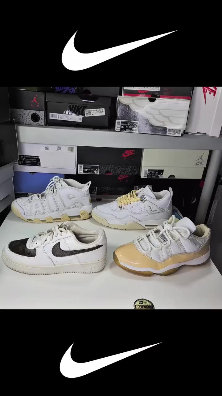 Early 2000s Nike aesthetic White/White White/Silver White/Chrome 🥶🧊 #nike…
