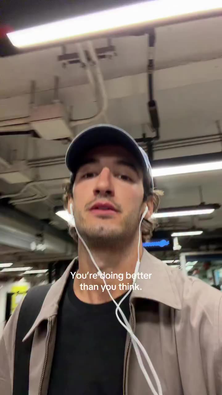stop being hard on yourself