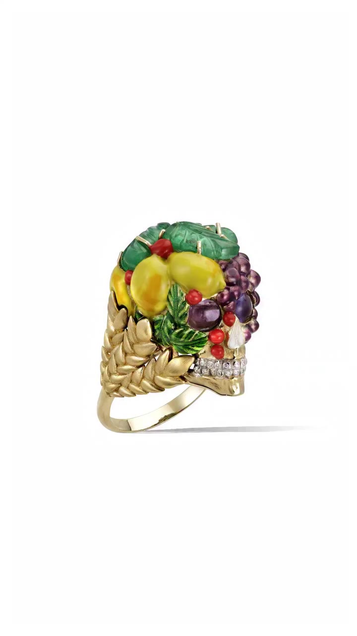 What a joy for me to share with you the inspirations behind this skull ring…