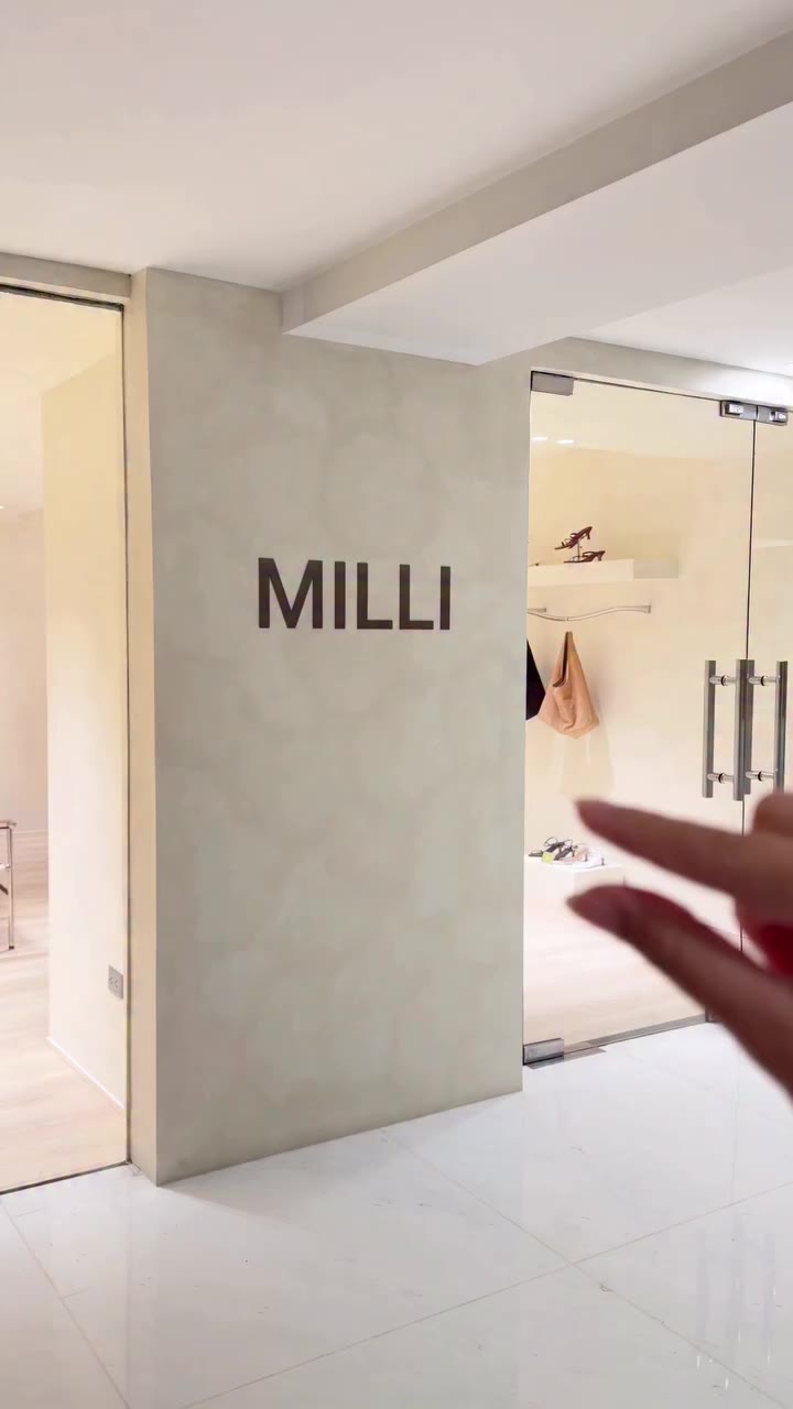 Consider this your sign to visit MILLI store today. 🤍 MILLI STORE 2F The…