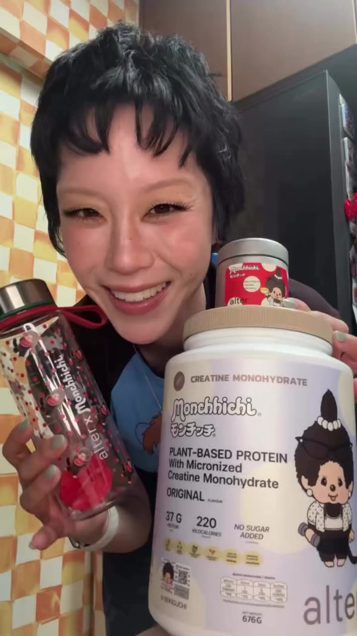 ฉันอดกินเลย….ทำให้คนอื่นจบ แงง… alter® x Monchhichi® | Gym Buddy Collection…