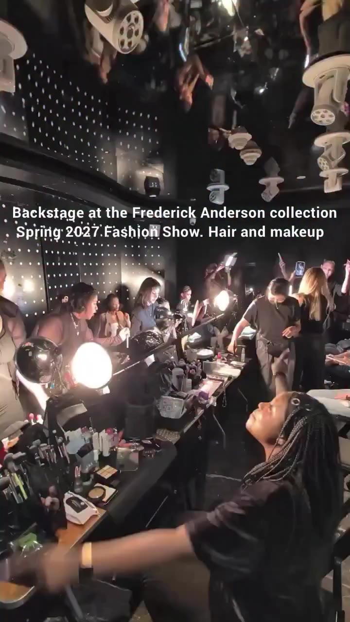 BTS. Joy Backstage at the Spring2027 collection fashion show. Video provided…