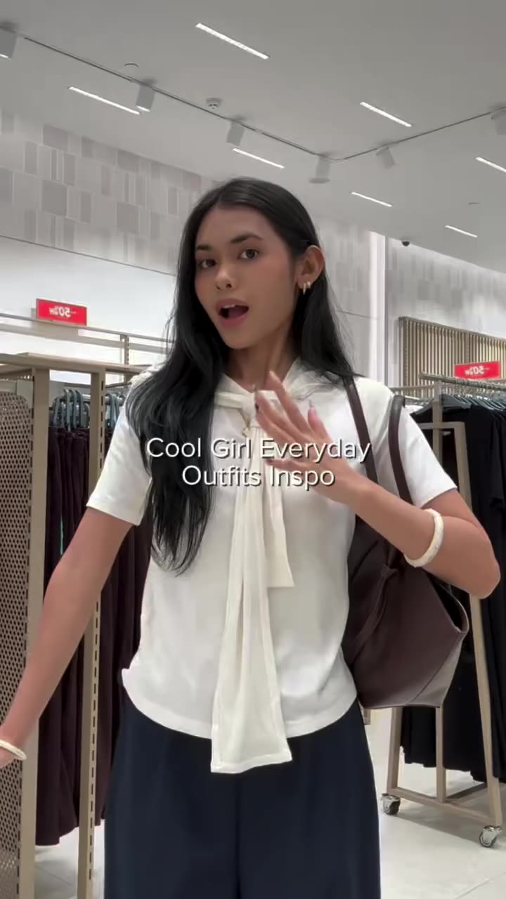 Cool girl energy, every day. 🖤✨ Easy fits, effortless style, main character…