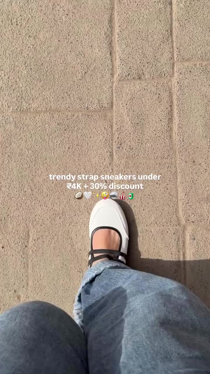 Trendy Strap Sneakers without spending a bomb? 🤪 WE GOT YOU🛎️✨ Use code…