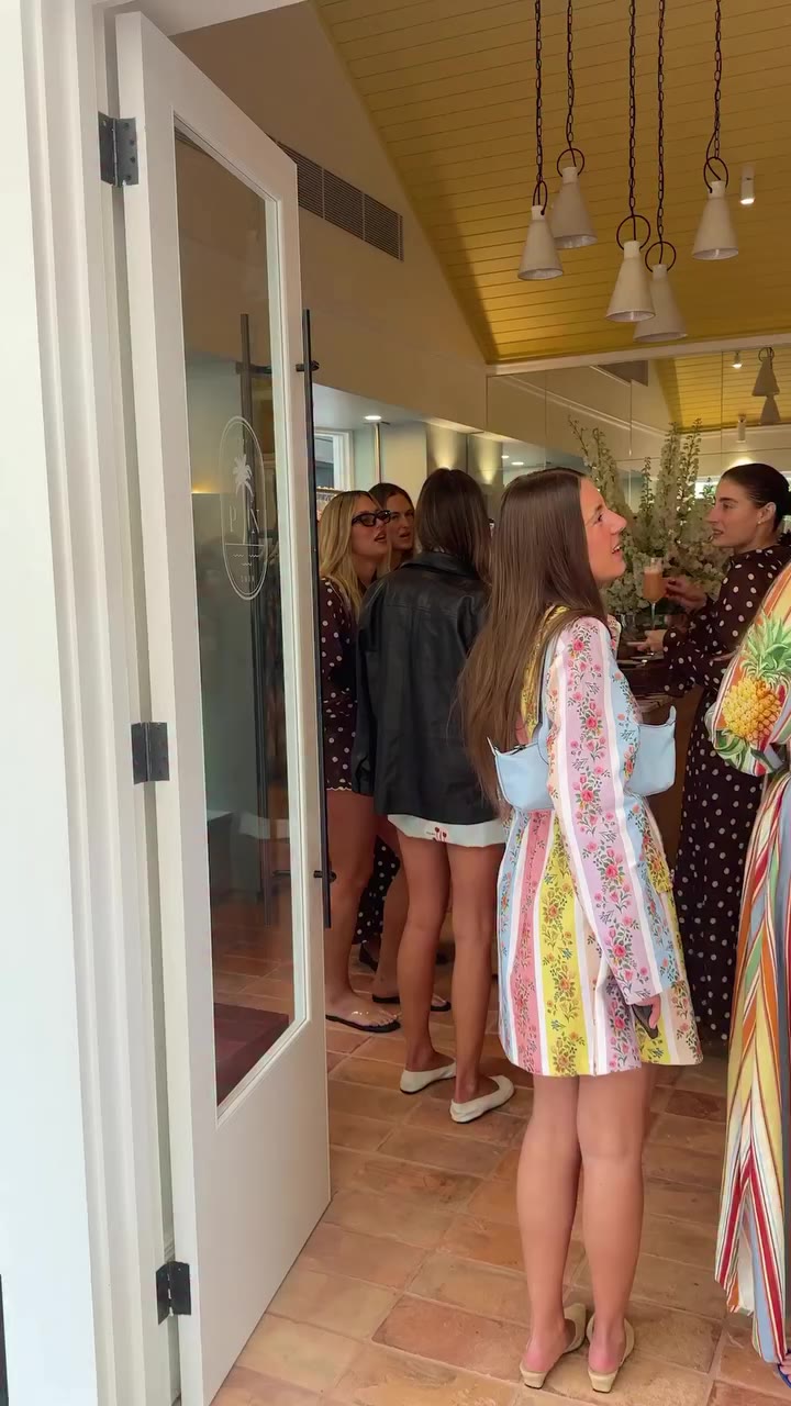 Club Palm In-Store 🌴 A morning on Hastings Street with the #PalmGirls…