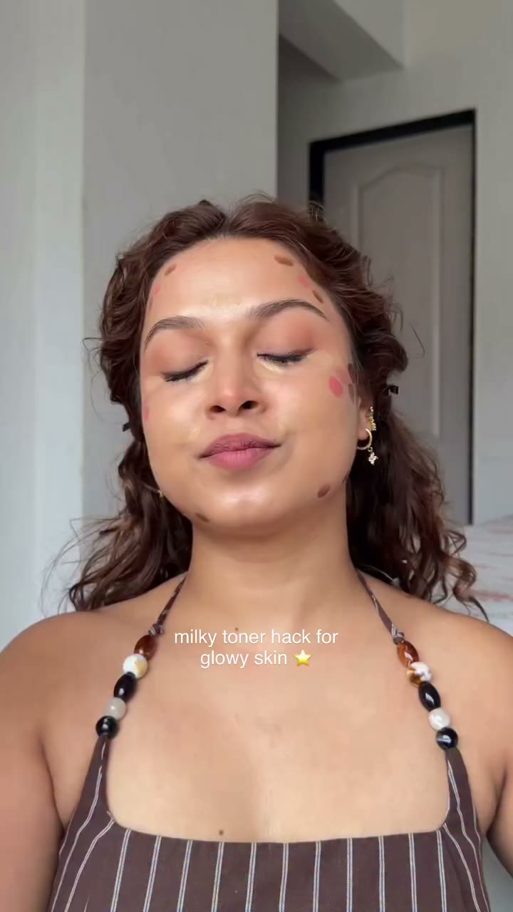 Love the Glow 💫 @kaybykatrina comment for link 🫶🏻 #milkytoner…