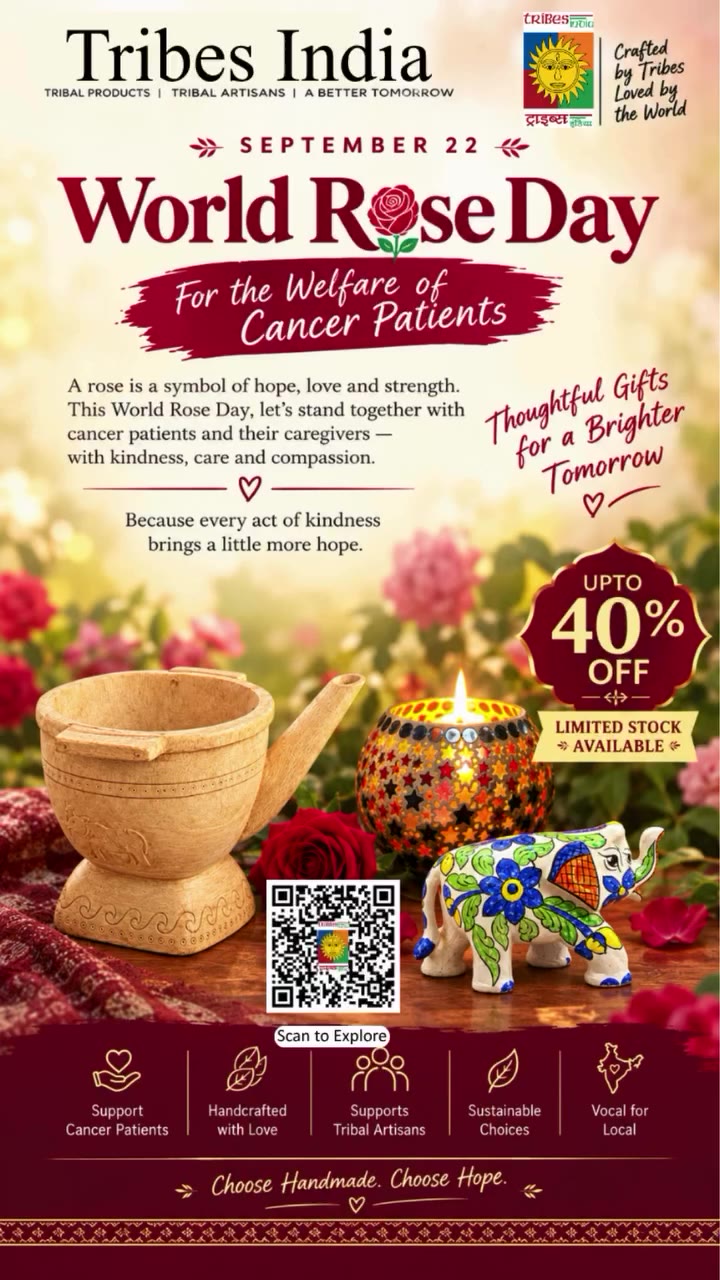 WORLD ROSE DAY | 22 SEPTEMBER 🌹✨ A DAY FOR HOPE, CARE & COMPASSION A rose…