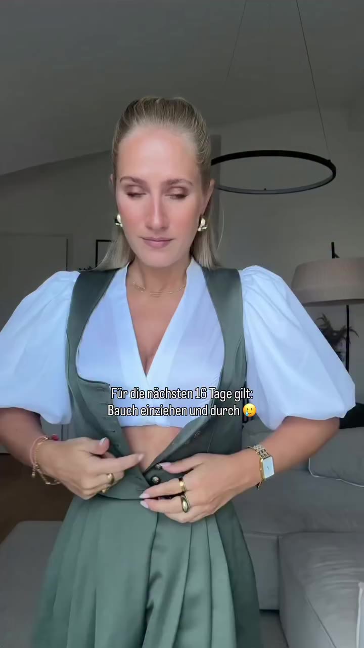 If you know, you know. 🫠🤍 #heimatglück #dirndl #tracht #munich