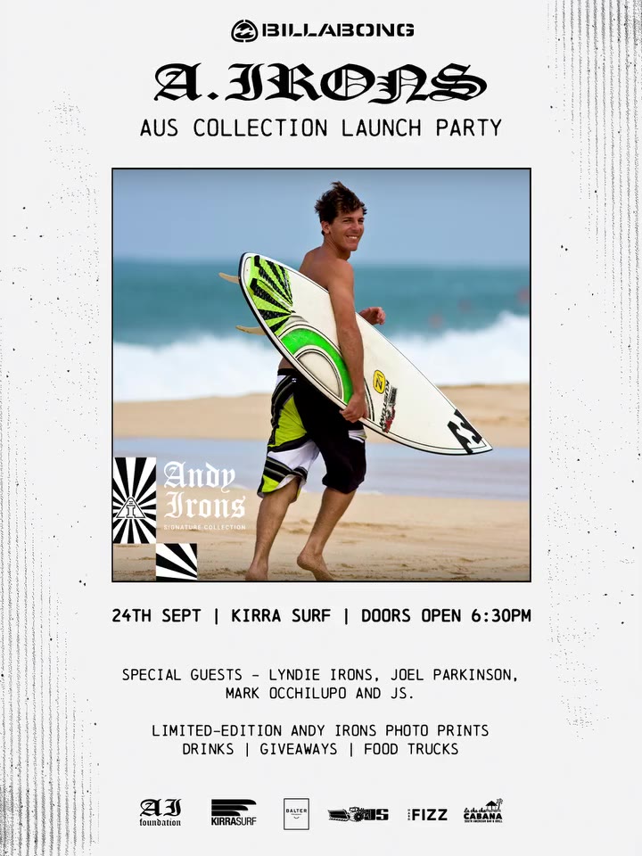 This Thursday 🔥 In partnership with Andy Irons Foundation, join us to…