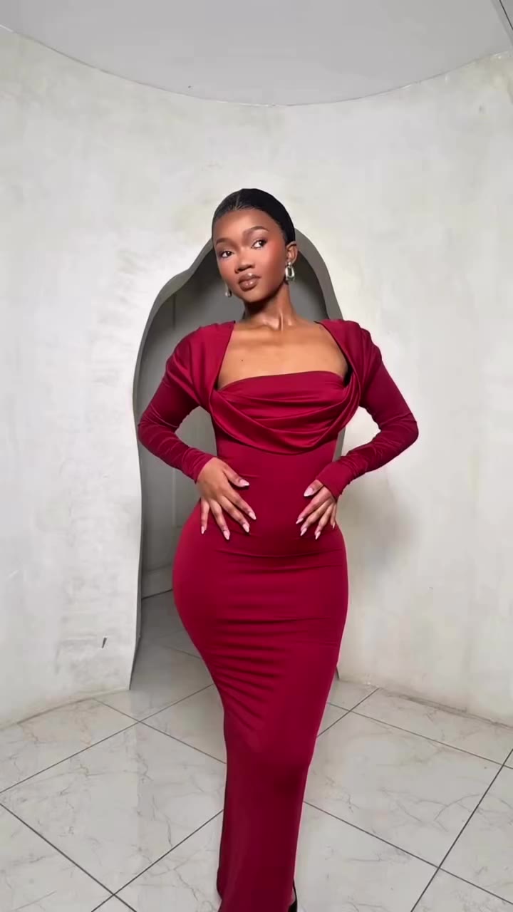 Searching for “something burgundy” and finding the dress😭❤️‍🔥 The Crimson…