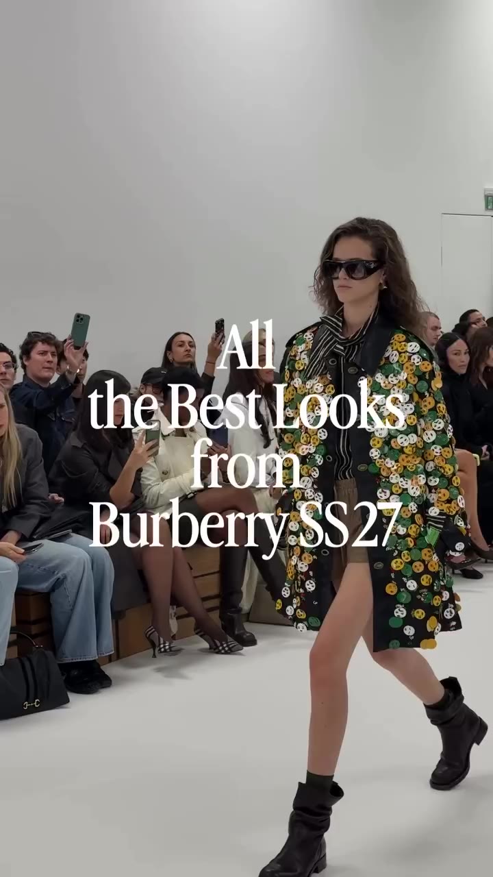 Is this the best @burberry collection by Daniel Lee yet? #burberry #lfw…