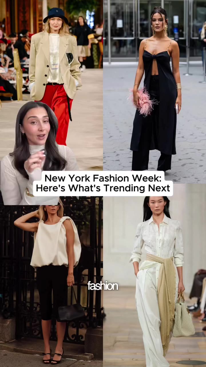 New York Fashion Week has spoken, and the way we’re getting dressed is…