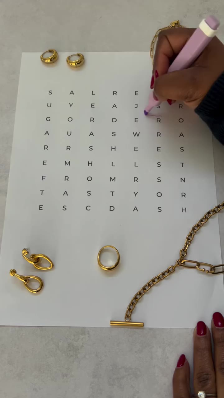 The only word search we actually want to solve 🤭 SHOP DASH✨ #newcollection…