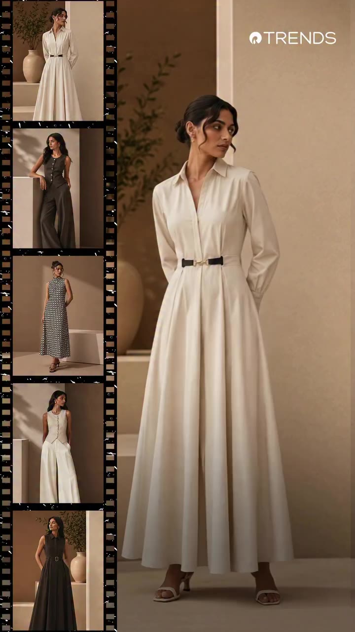 Minimal in colour. Rich in character.​ Precision tailoring, fluid silhouettes…