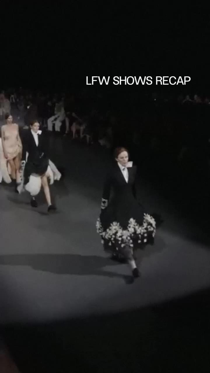 LFW SS27 - show highlights. Our models on the runway in London