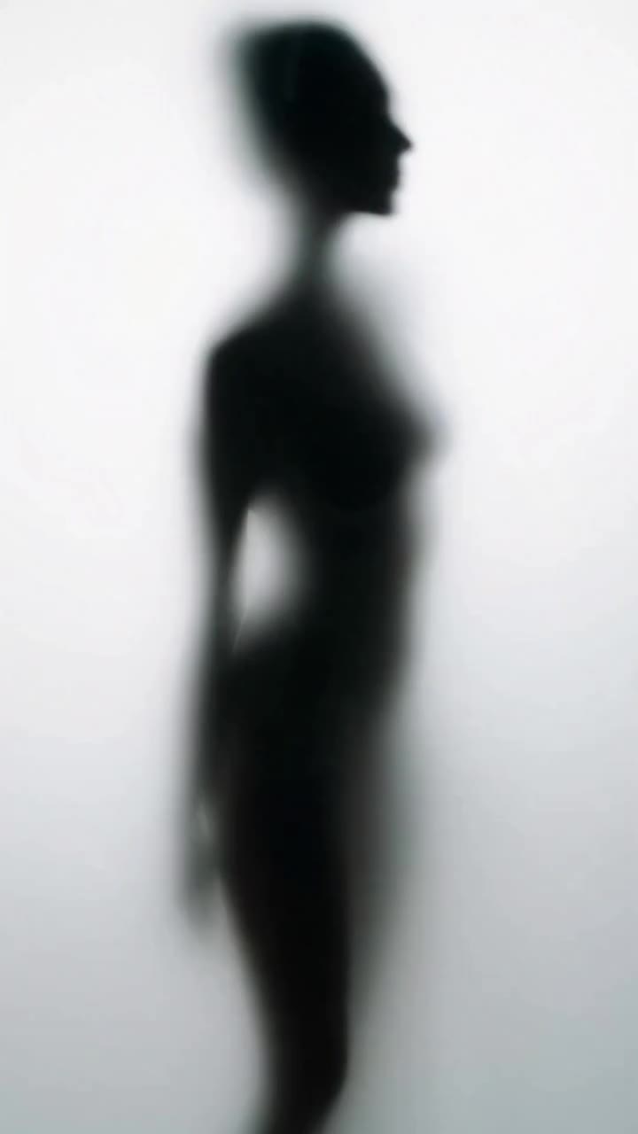 The skin becomes shadow. The body exists almost exclusively through its…