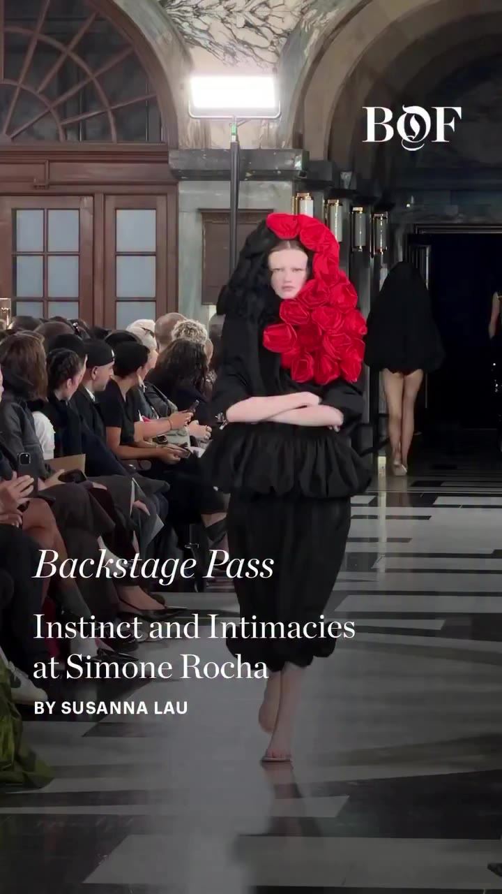 A VIEW OF @SIMONEROCHA_ SS27 @BOF @SUSIEBUBBLE #MAFCSM10