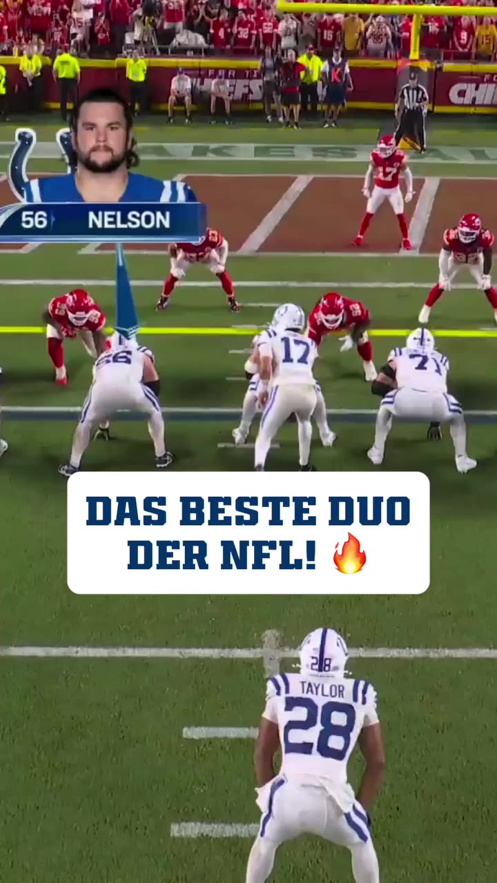 Dieses Duo ist immer für einen Touchdown gut!🤝💙 #ForTheShoe⁠ ⁠ HOUatIND…