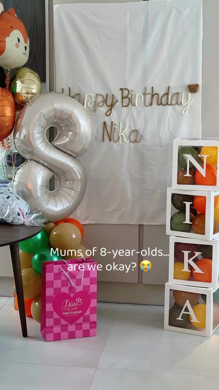 My eldest turned 8 yesterday. I’ve never been the kind of mum who makes…