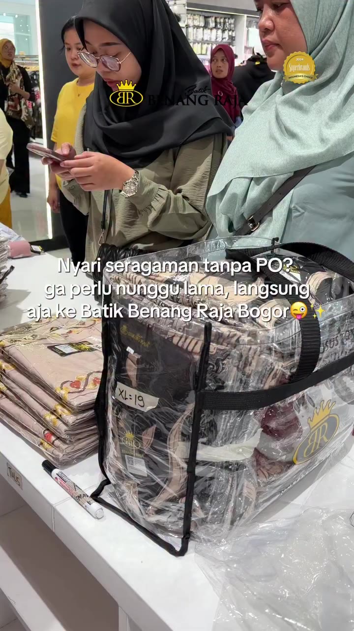 Wargi Bogor yang lagi nyari seragaman tanpa PO, gas langsung ke Batik Benang…