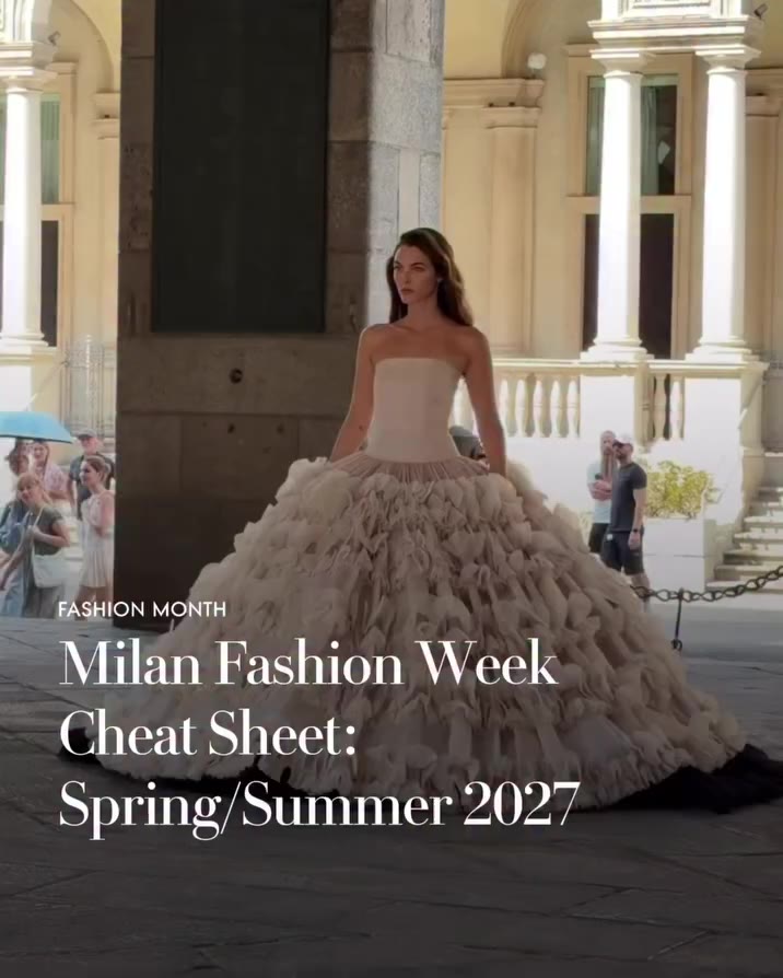 After its big Olympics moment last season, #MilanFashionWeek Spring/Summer…