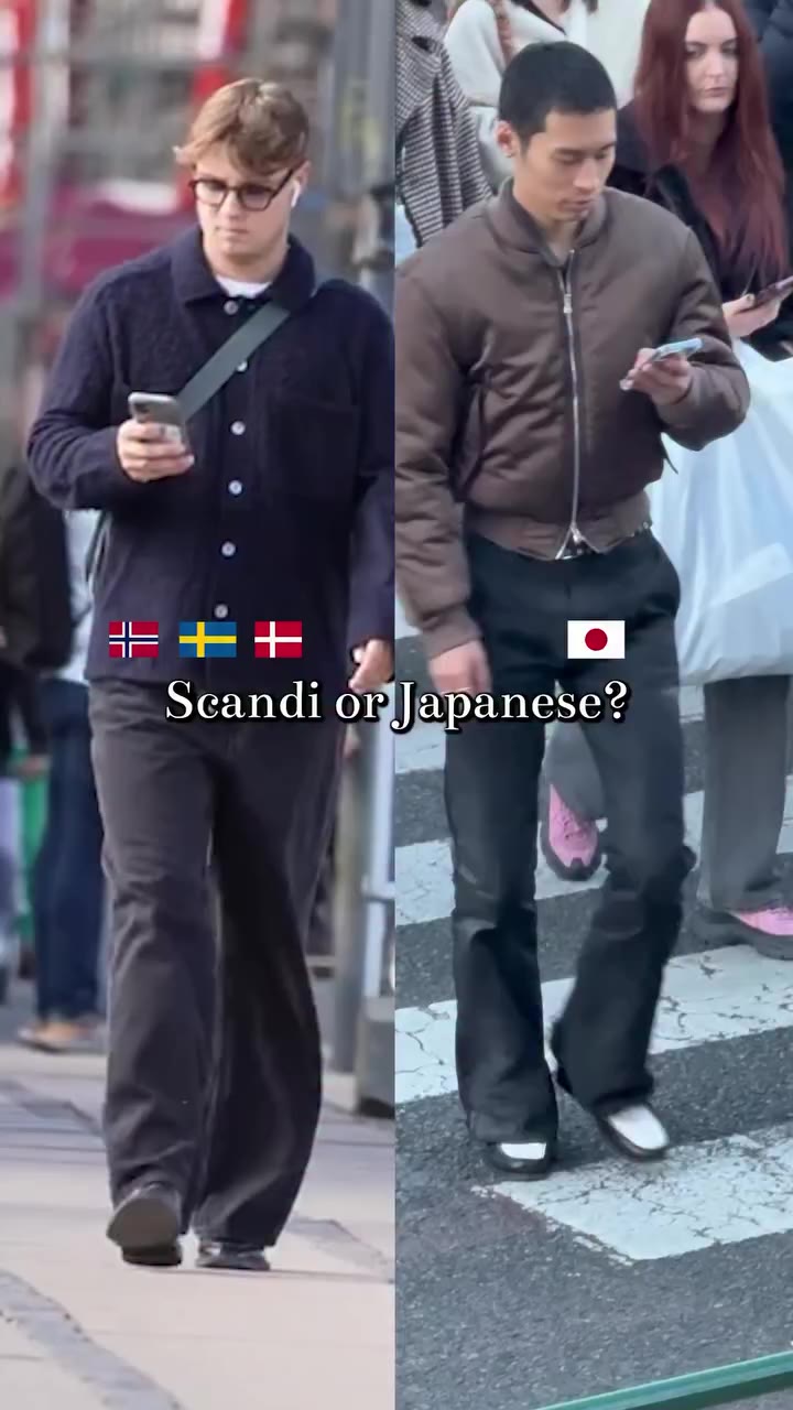 Scandi or Japanese style? 👀 #Scandinavian #Japanese #MensFashion…