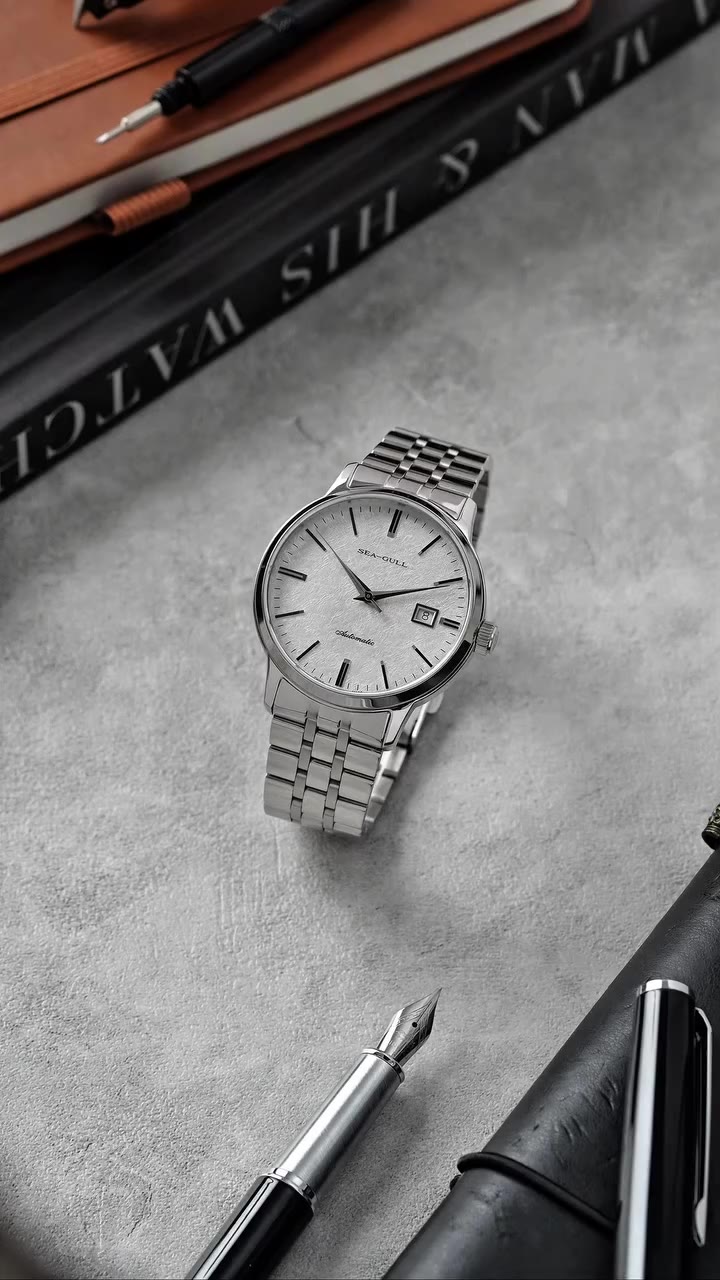 Not every elegant watch needs a Swiss name on the dial. This the Sea-Gull…