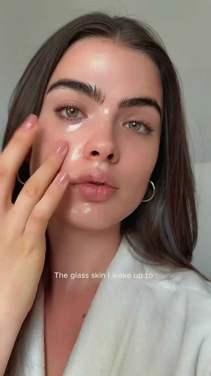 my easy three step glass skin routine 🤍🫧 @medicube_global_official | AD