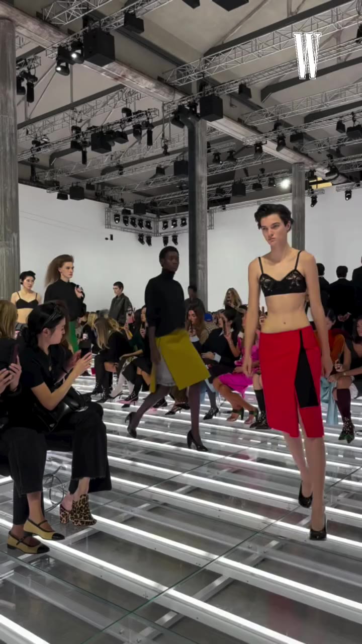 Happy @prada day. Miuccia Prada and Raf Simons kicked off day one of Milan…