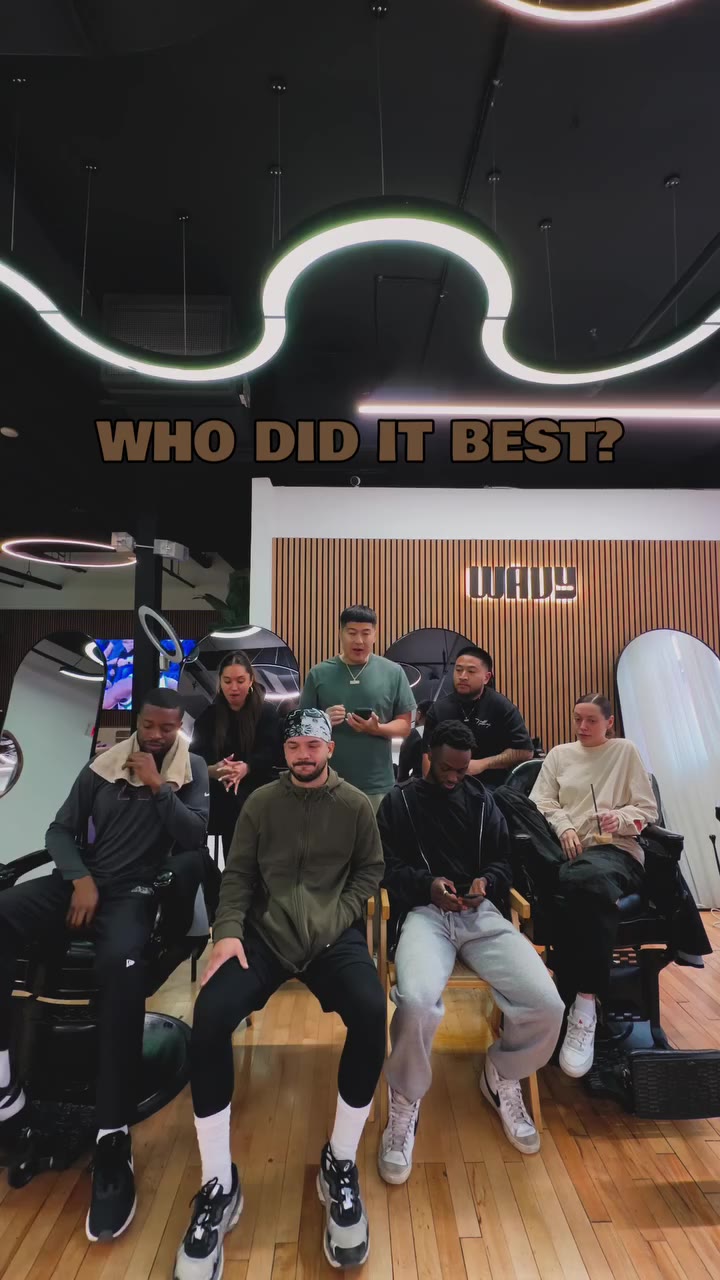 Who did it best? 🎤😭 Barbershop singing challenge 🎶