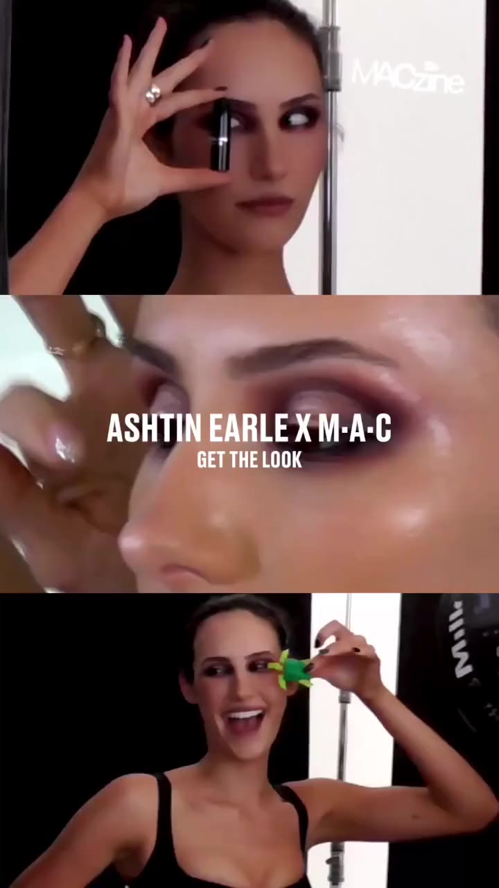 Get @ashtin’s MACzine glam. MAC Kajal Excess Longwear Smoky Eye Liner in…